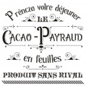 Stencil Cadence 45 x 45 Cacao Payraud