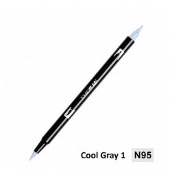 rotulador tombow dual brush-N95 cool grey 1