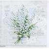 Servilleta LILY OF THE VALLEY 33X33CM